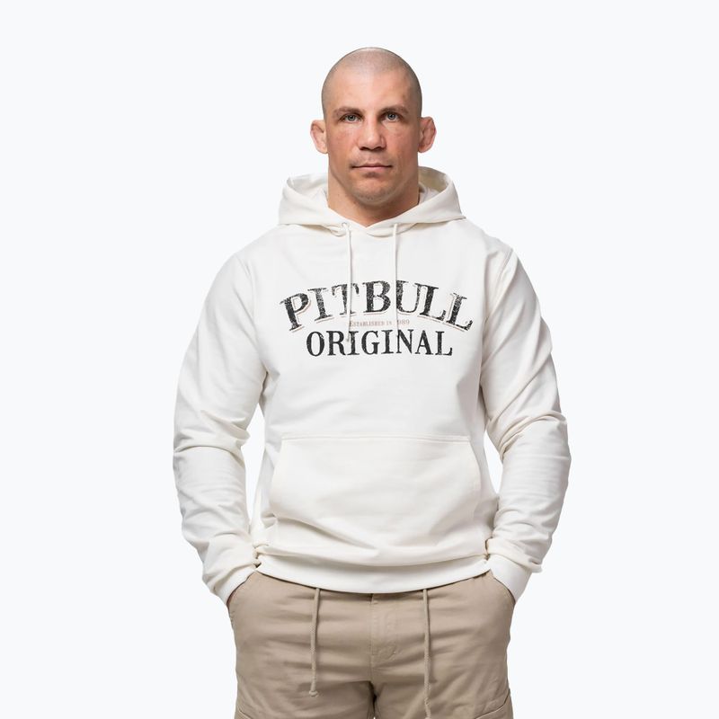 Мъжки суитшърт Pitbull Midnight Sweatshirt Hooded off white 5