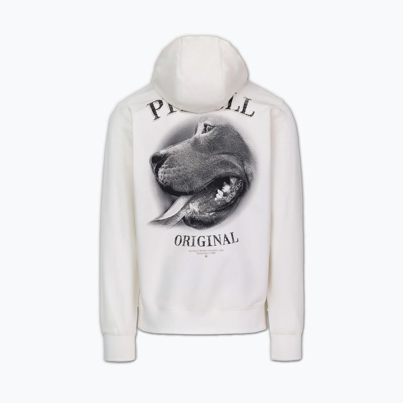 Мъжки суитшърт Pitbull Midnight Sweatshirt Hooded off white 7