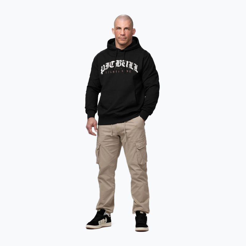 Мъжки суитшърт Pitbull Tatto Hooded black 2