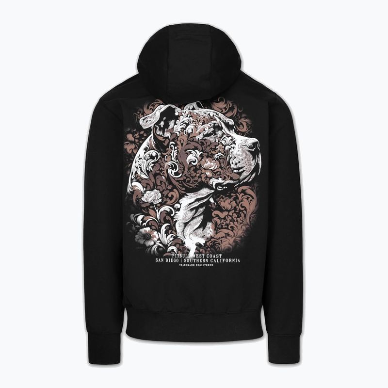 Мъжки суитшърт Pitbull Tatto Hooded black 6