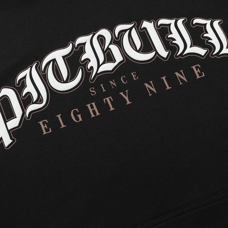 Мъжки суитшърт Pitbull Tatto Hooded black 9