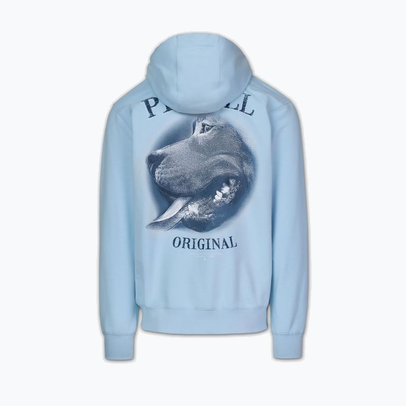 Мъжки суитшърт Pitbull Midnight Sweatshirt Zip Hooded sky blue 7