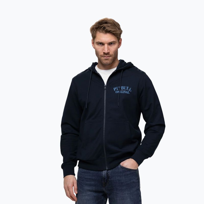 Мъжки суитшърт Pitbull Midnight Sweatshirt Zip Hooded dark navy 4