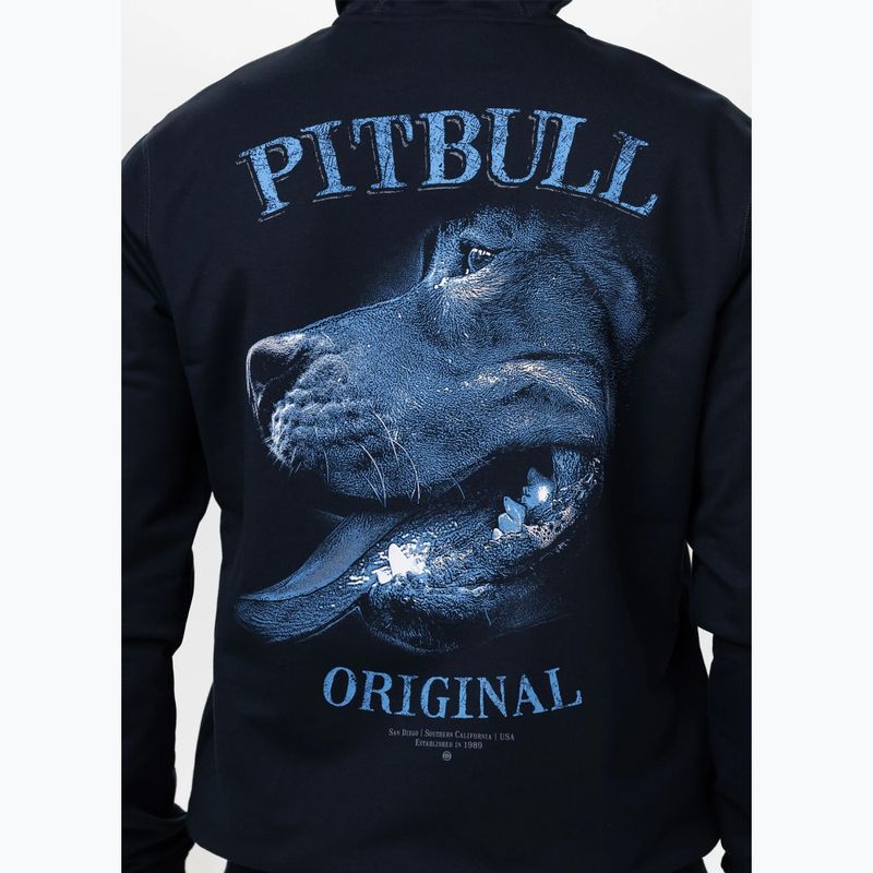 Мъжки суитшърт Pitbull Midnight Sweatshirt Zip Hooded dark navy 5