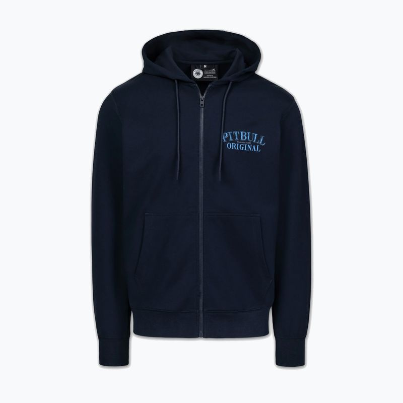 Мъжки суитшърт Pitbull Midnight Sweatshirt Zip Hooded dark navy 6