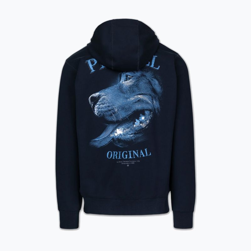 Мъжки суитшърт Pitbull Midnight Sweatshirt Zip Hooded dark navy 7