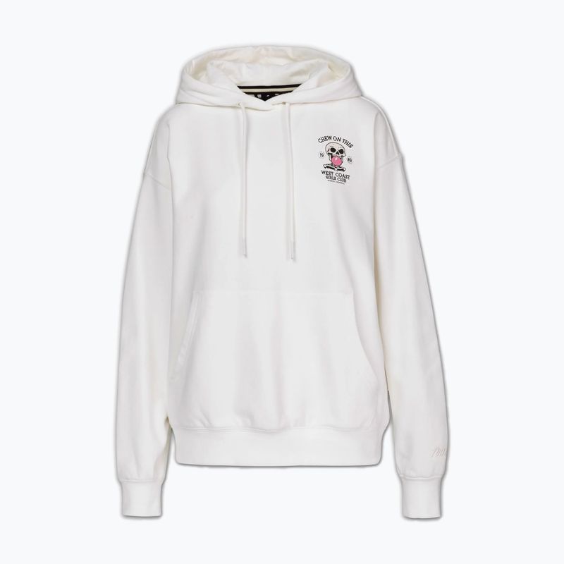 Дамски суитшърт Pitbull Chew On This Hooded off white 6