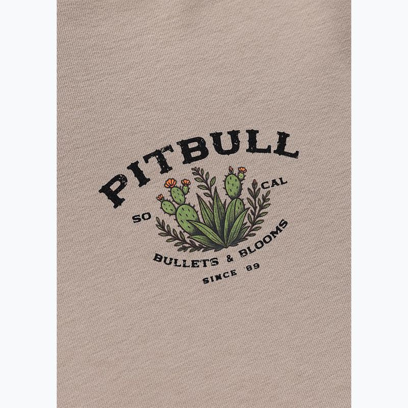 Дамски суитшърт Pitbull Bullets & Blooms Hooded sand savana 8