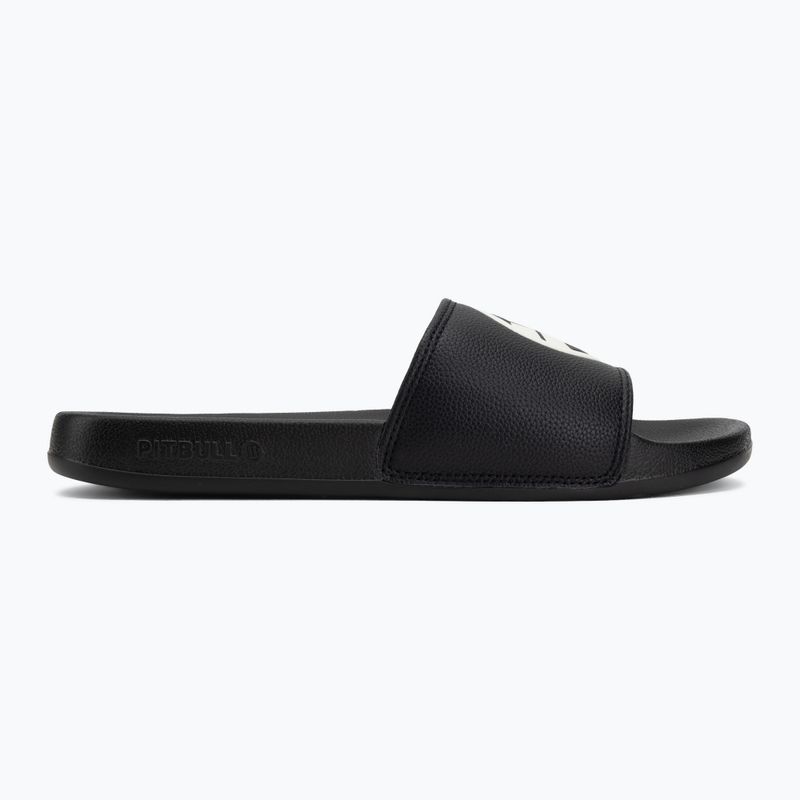 Мъжки чехли Pitbull Logo black 2