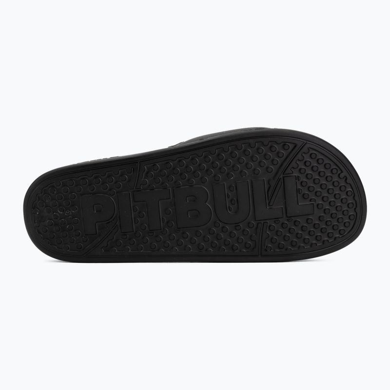 Мъжки чехли Pitbull Logo black 4