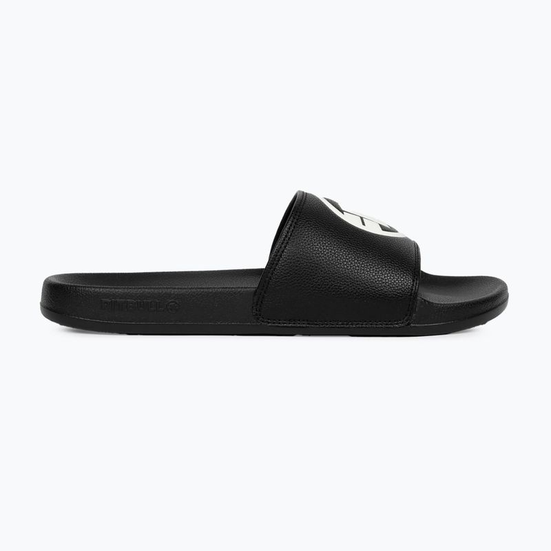 Мъжки чехли Pitbull Logo black 2