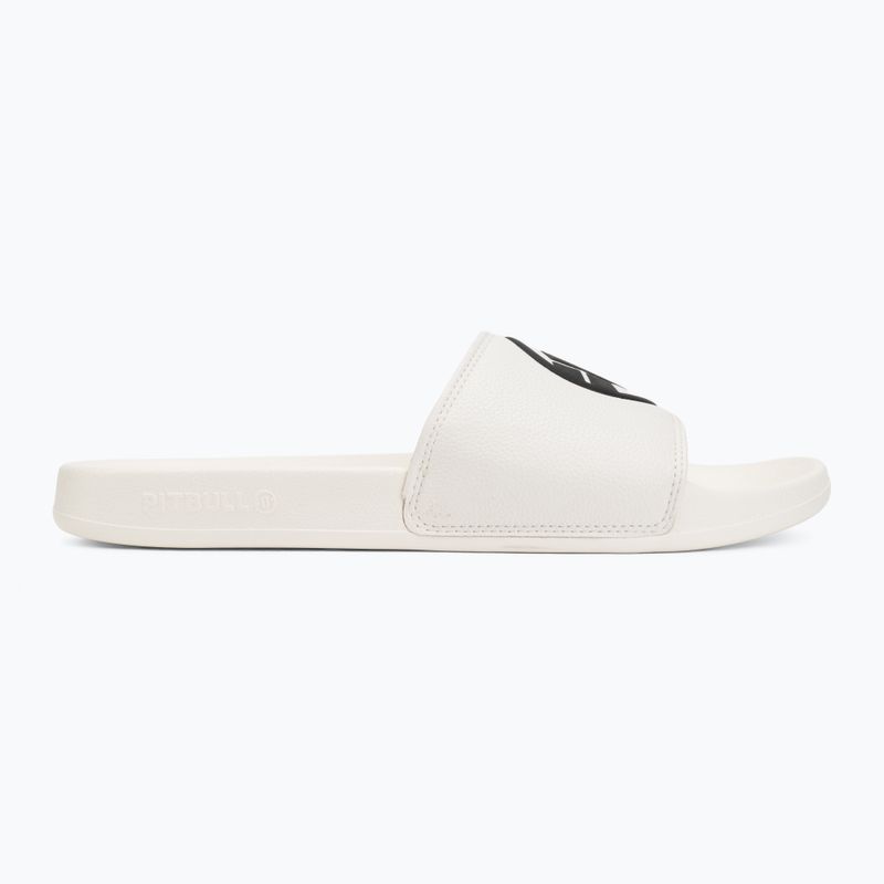 Мъжки чехли Pitbull Logo white 2