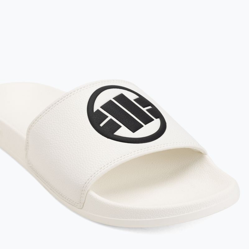 Мъжки чехли Pitbull Logo white 7