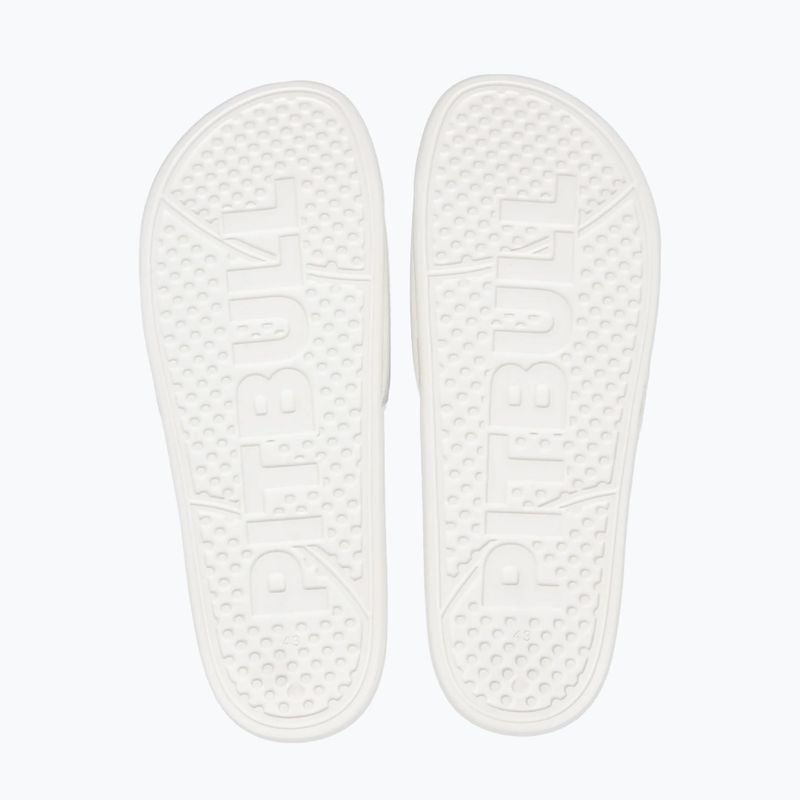 Мъжки чехли Pitbull Logo white 3