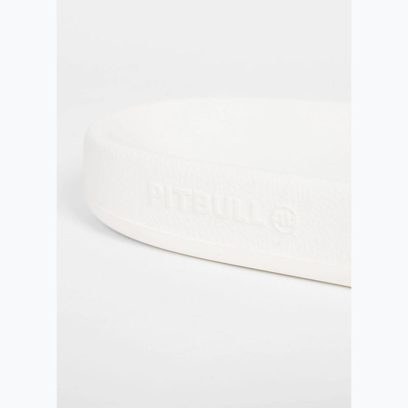 Мъжки чехли Pitbull Logo white 5