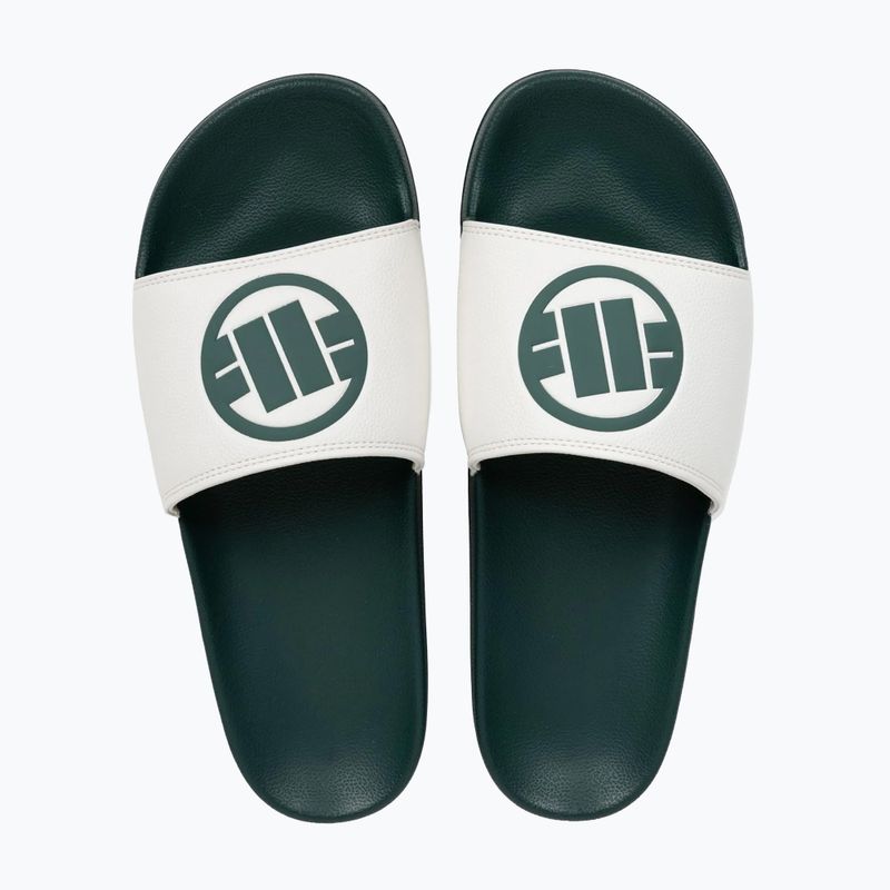Мъжки чехли Pitbull Logo bottle green 4