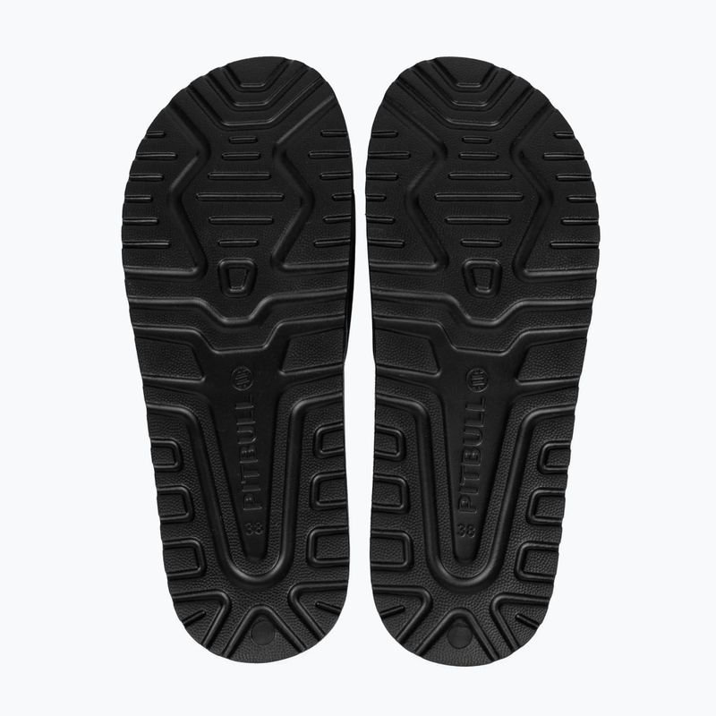 Дамски чехли Pitbull Logo black 3