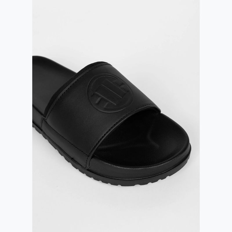 Дамски чехли Pitbull Logo black 5