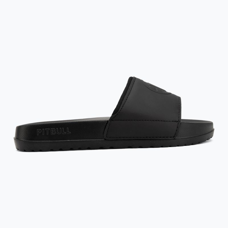 Дамски чехли Pitbull Logo black 2