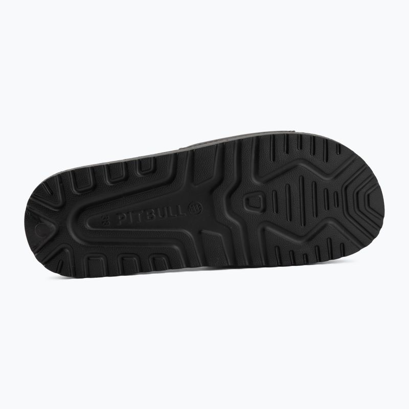 Дамски чехли Pitbull Logo black 4