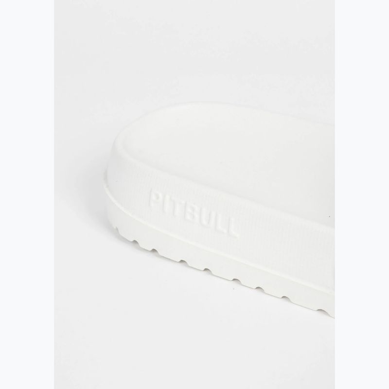 Дамски чехли Pitbull White logo 6