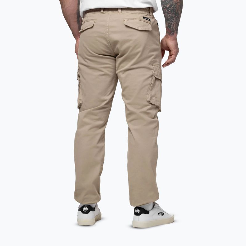 Мъжки панталони за бягане Pitbull Proctor Drawstring Jogger Cargo light sand 3