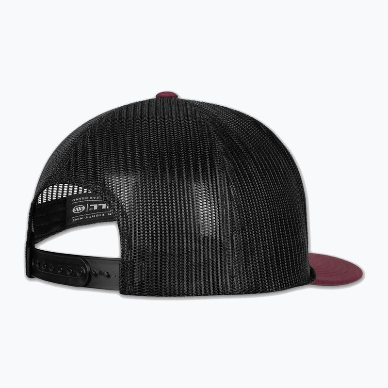 Мъжка шапка с козирка Pitbull Original 1989 burgundy/black 2