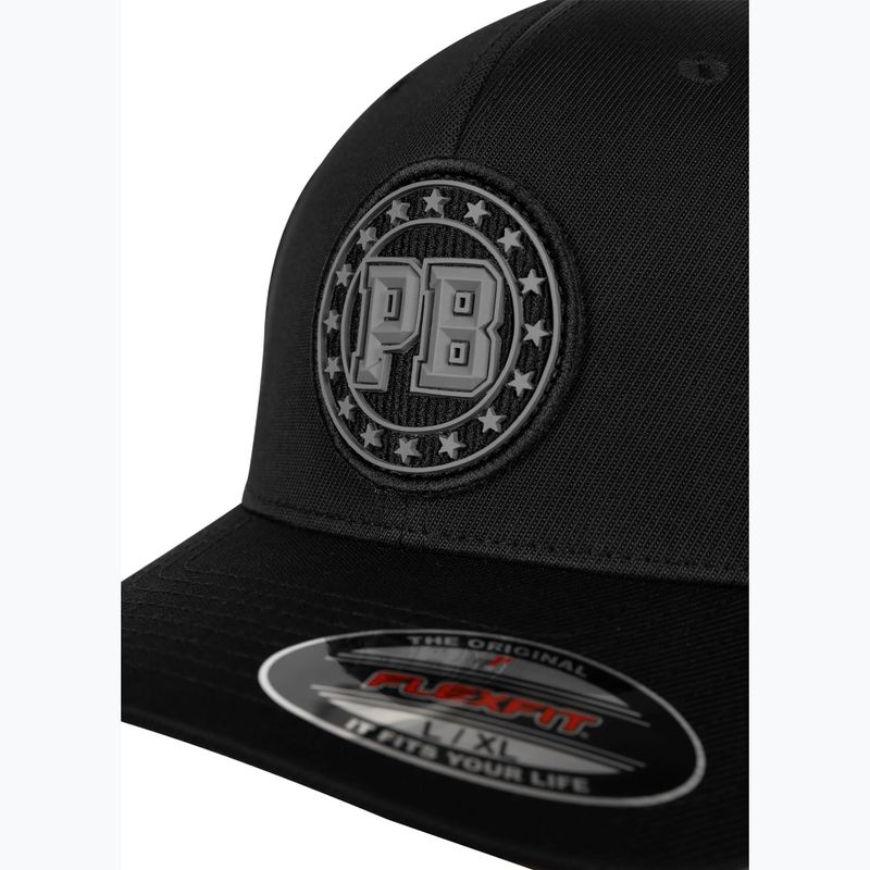 Мъжка шапка с козирка Pitbull Full Cap Tyrian Flexfit black 3