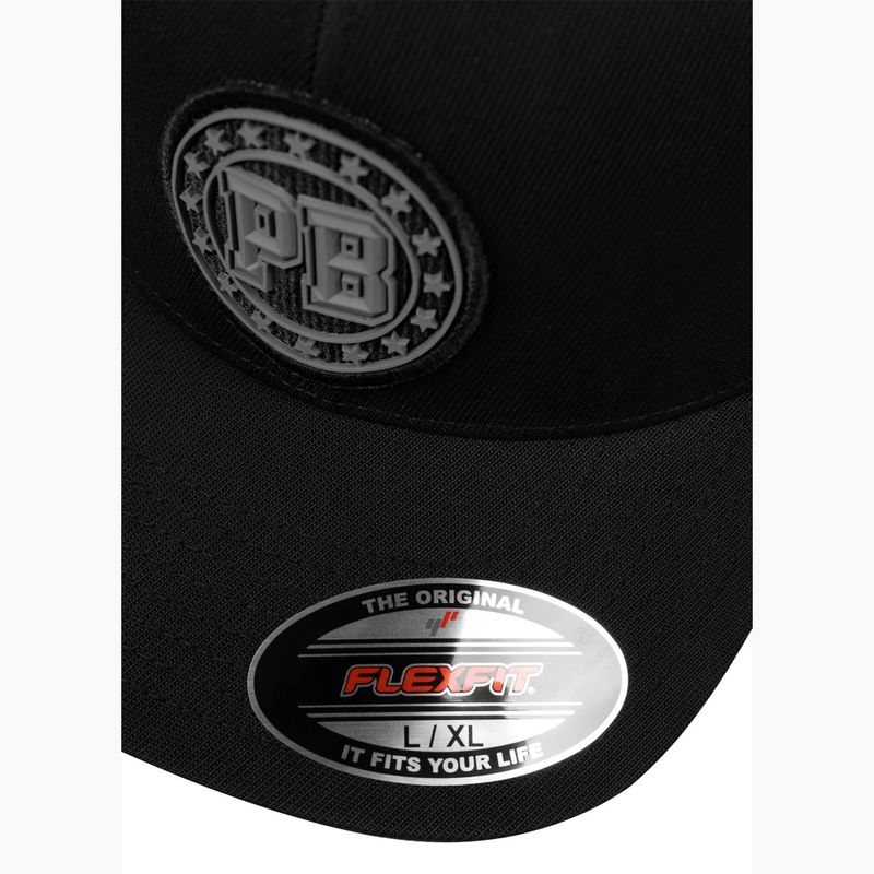Мъжка шапка с козирка Pitbull Full Cap Tyrian Flexfit black 4