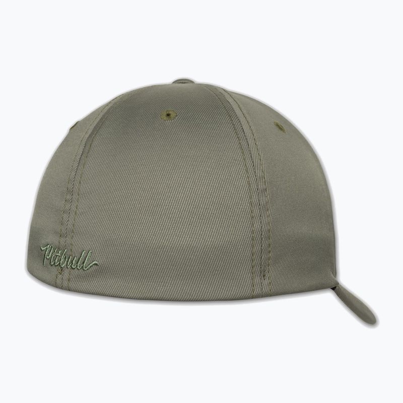 Мъжка шапка с козирка Pitbull Full Cap 3D Cal Flexfit Dusty Salvia green 2