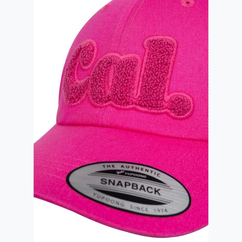 Мъжка шапка с козирка Pitbull 3D Chenile EMB Cal Classic Low Profile pink 3