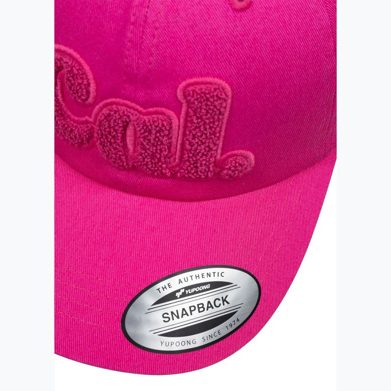 Мъжка шапка с козирка Pitbull 3D Chenile EMB Cal Classic Low Profile pink 4