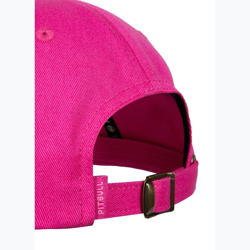 Мъжка шапка с козирка Pitbull 3D Chenile EMB Cal Classic Low Profile pink 6