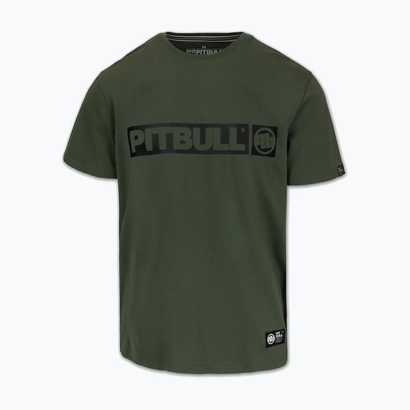 Мъжка тениска Pitbull Hilltop green 3