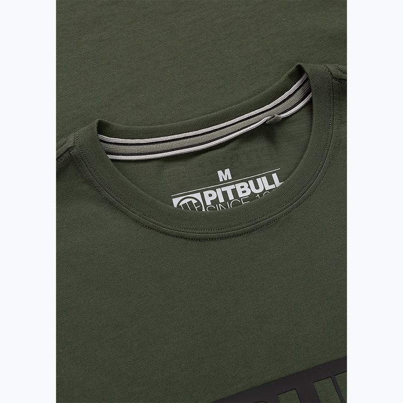 Мъжка тениска Pitbull Hilltop green 5