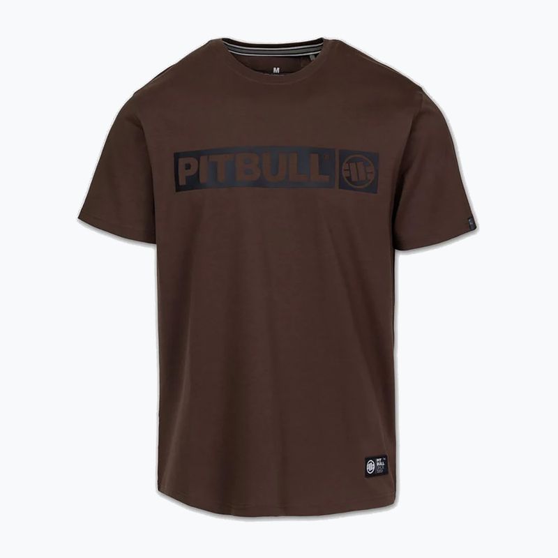 Мъжка тениска Pitbull Hilltop chocolate 3
