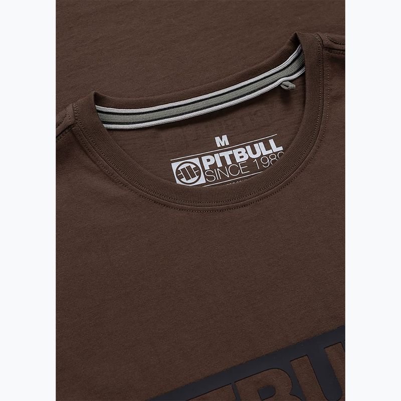 Мъжка тениска Pitbull Hilltop chocolate 5