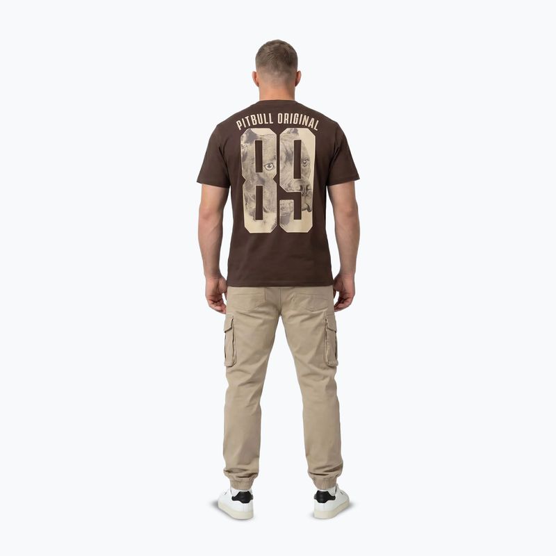 Мъжка тениска Pitbull Eighty Nine Dog dark chocolate 4