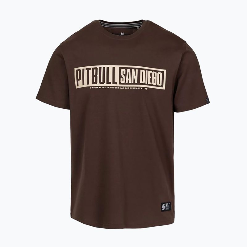 Мъжка тениска Pitbull Eighty Nine Dog dark chocolate 5