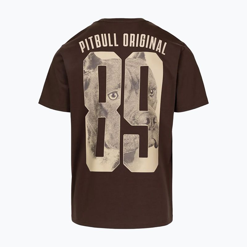 Мъжка тениска Pitbull Eighty Nine Dog dark chocolate 6