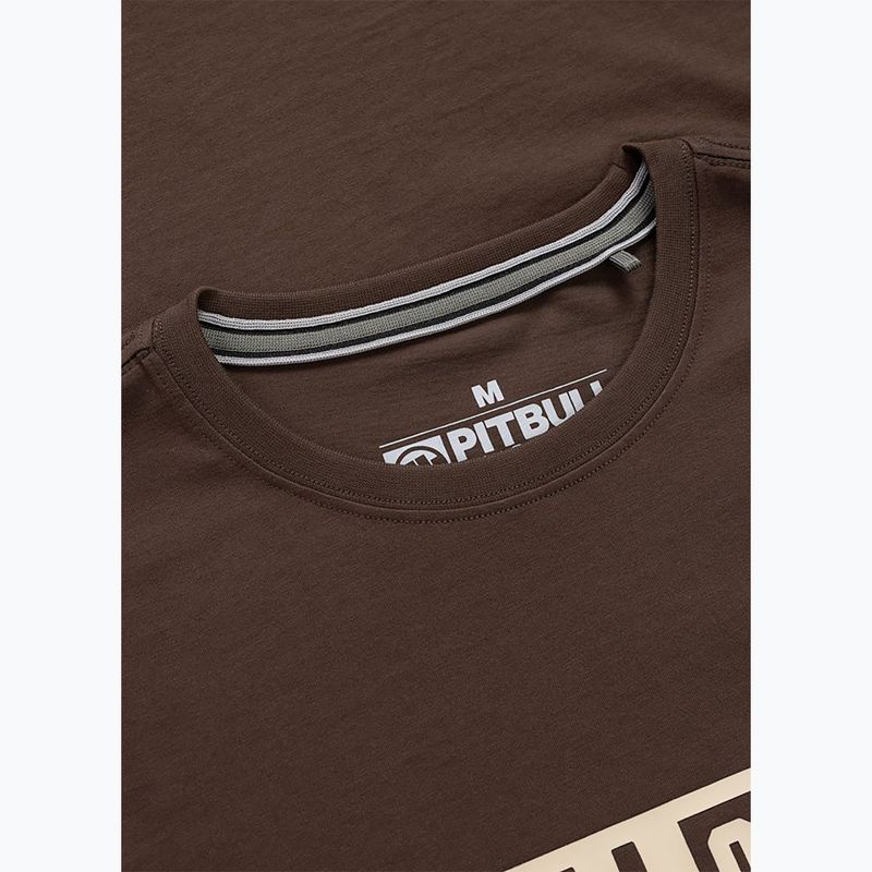 Мъжка тениска Pitbull Eighty Nine Dog dark chocolate 7