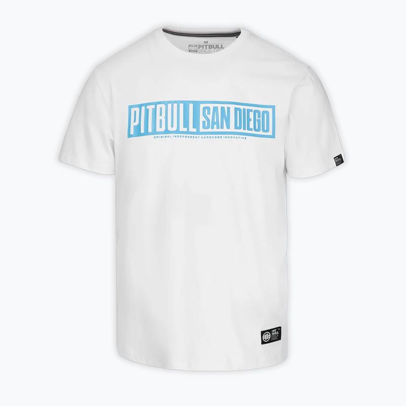 Мъжка тениска Pitbull Eighty Nine Dog white/light blue 5