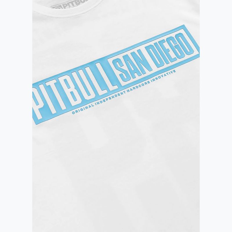 Мъжка тениска Pitbull Eighty Nine Dog white/light blue 8