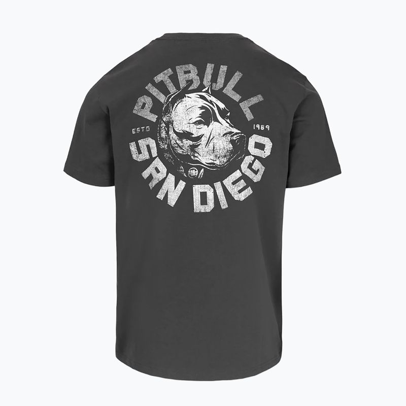 Мъжка тениска Pitbull Dog SD graphite 6
