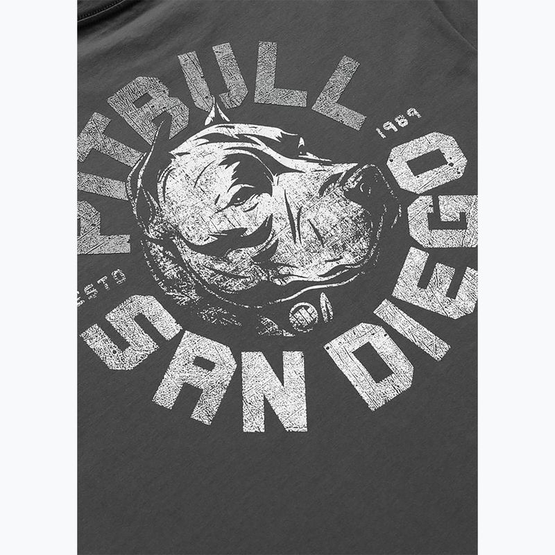 Мъжка тениска Pitbull Dog SD graphite 9