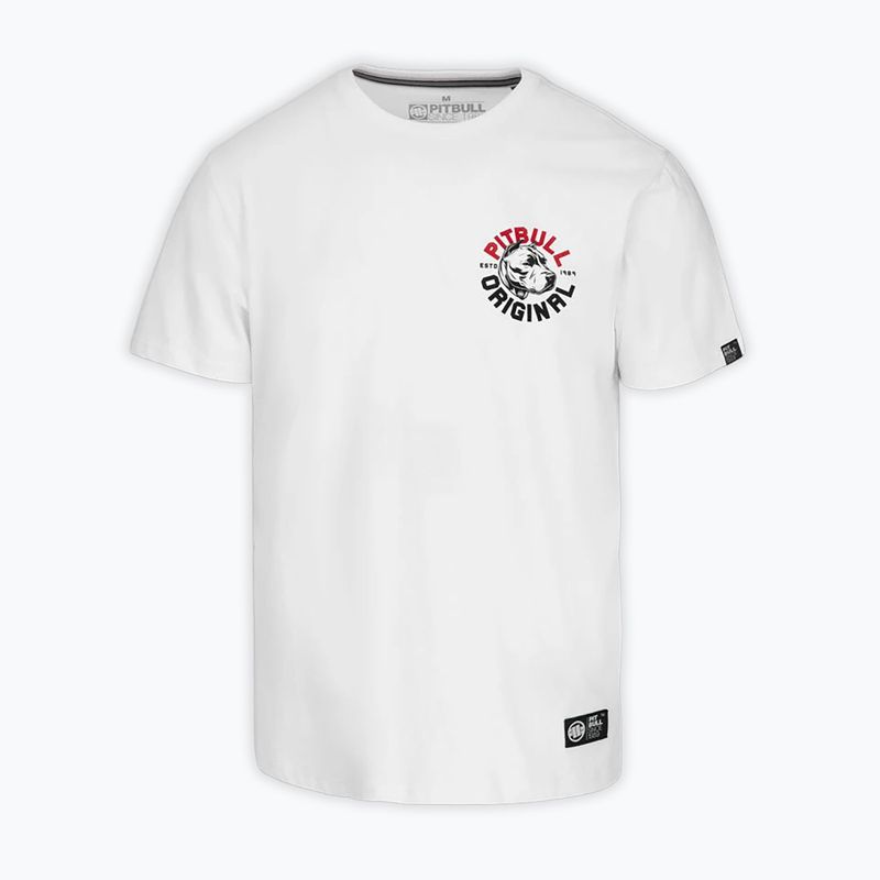 Мъжка тениска Pitbull Dog SD white 4