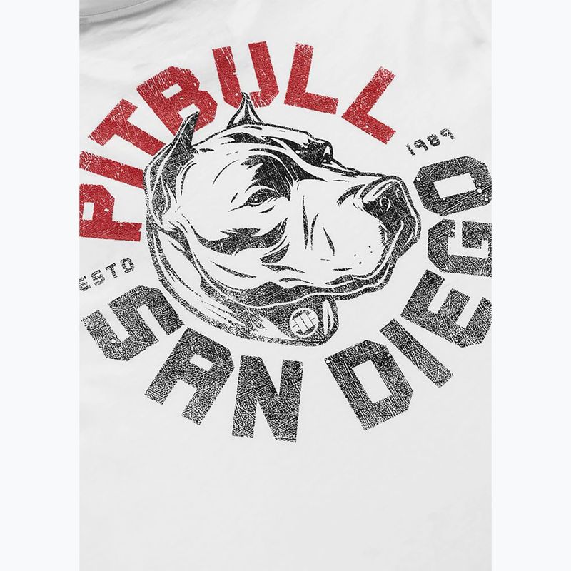 Мъжка тениска Pitbull Dog SD white 8