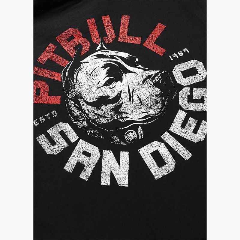 Мъжка тениска Pitbull Dog SD black 9