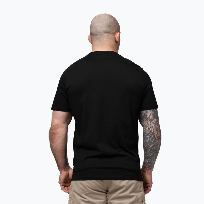 Мъжка тениска Pitbull Palms black logo 3