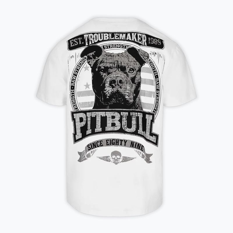 Мъжка тениска Pitbull Troublemarker white 6
